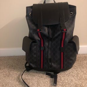 GG Black backpack